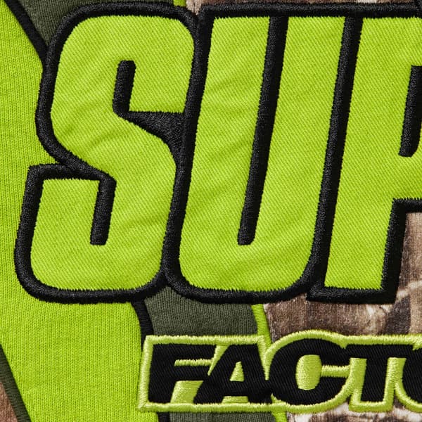 Supreme Fox Racing Zip Up Hooded Sweatshirt - Realtree® AP Camo (front)