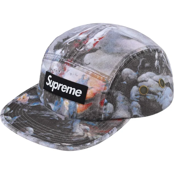 Supreme Frank Frazetta Camp Cap - Black (front)