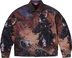 Supreme Frank Frazetta Faux Shearling Lined Trucker Jacket - Multicolor (front)