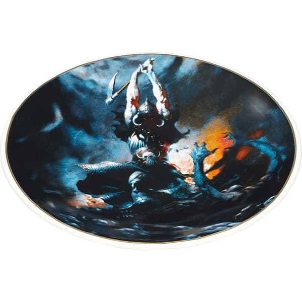 Supreme Frank Frazetta Large Plate - Death Dealer (front)
