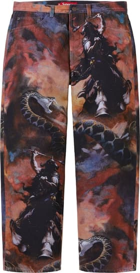 Supreme Frank Frazetta Loose Fit Jean Multicolor