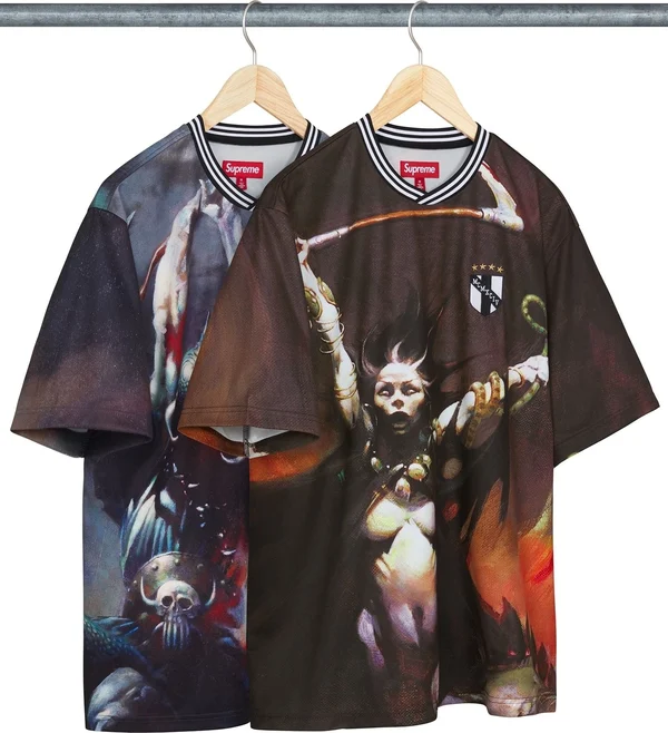 Supreme Frank Frazetta Soccer Jersey - Product Image