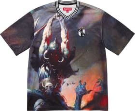 Supreme Frank Frazetta Soccer Jersey Death Dealer