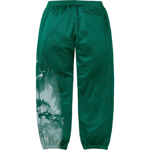 Supreme Frank Frazetta Track Pant - Dark Green (front)