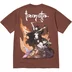 Supreme Frank Frazetta Woman With Scythe Tee - Brown (front)