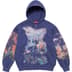 Supreme Frank Frazetta Zip Up Hooded Sweatshirt - Washed Navy (front)