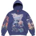 Supreme Frank Frazetta Zip Up Hooded Sweatshirt - Washed Navy (front)
