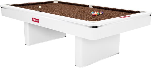 Supreme Golden West Pool Table - Brown (front)