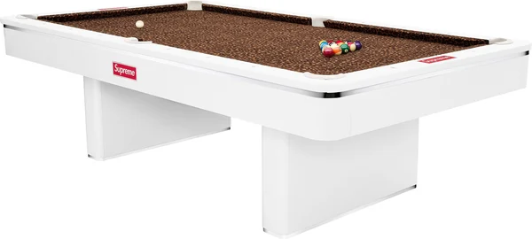 Supreme Golden West Pool Table - Brown (front)
