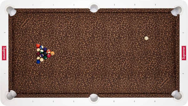 Supreme Golden West Pool Table - Brown (front)