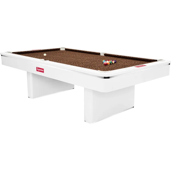 Supreme Golden West Pool Table - White (front)