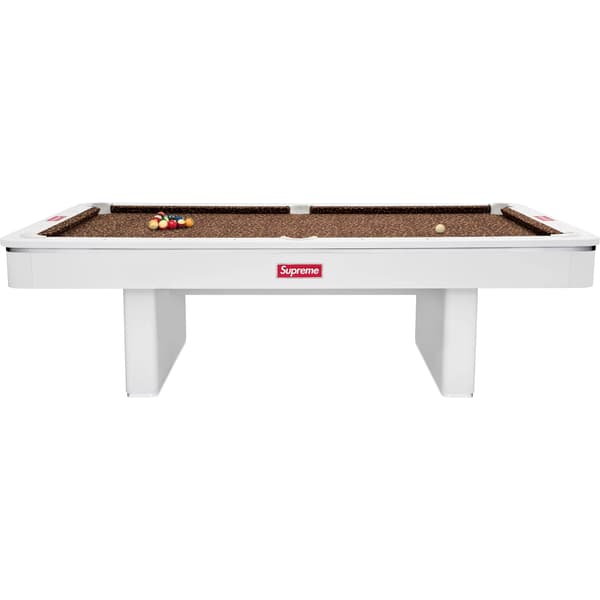 Supreme Golden West Pool Table - White (front)