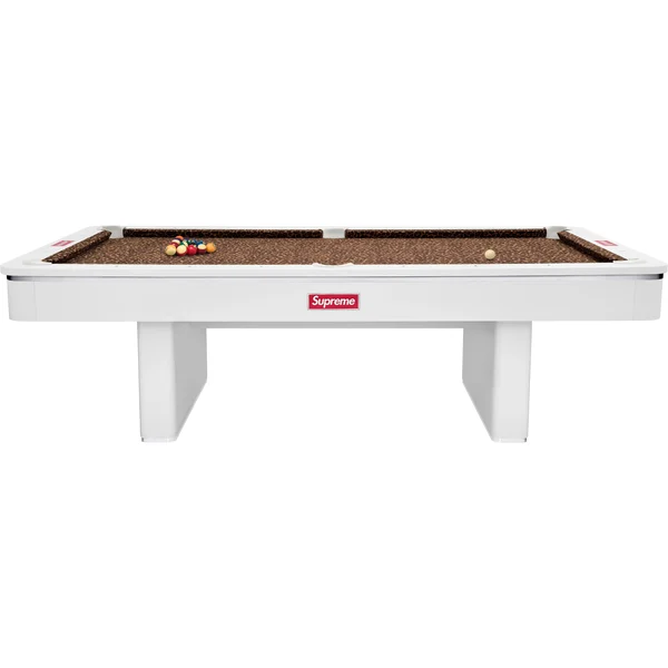Supreme Golden West Pool Table - White (front)