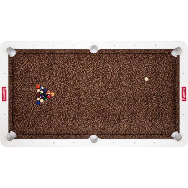 Supreme Golden West Pool Table - White (front)