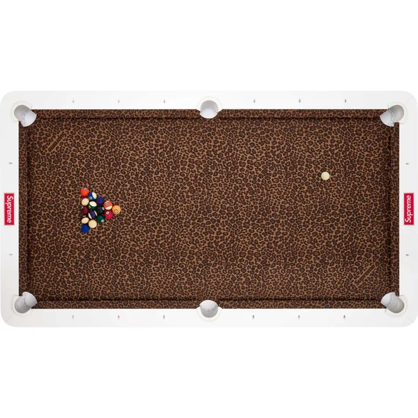 Supreme Golden West Pool Table - White (front)
