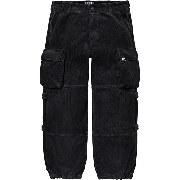 Supreme GOODENOUGH Corduroy Military Pant - Black (front)