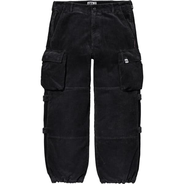 Supreme GOODENOUGH Corduroy Military Pant - Black (front)