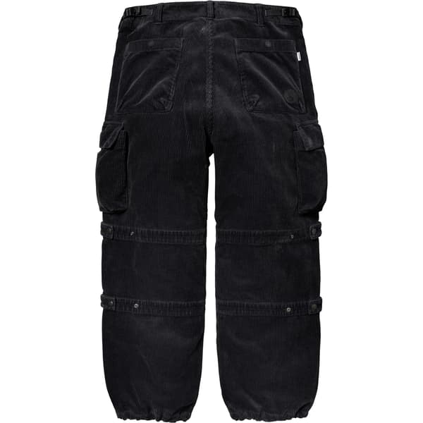 Supreme GOODENOUGH Corduroy Military Pant - Black (front)