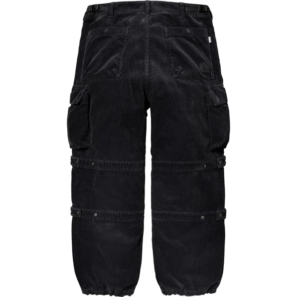 Supreme GOODENOUGH Corduroy Military Pant - Black (front)