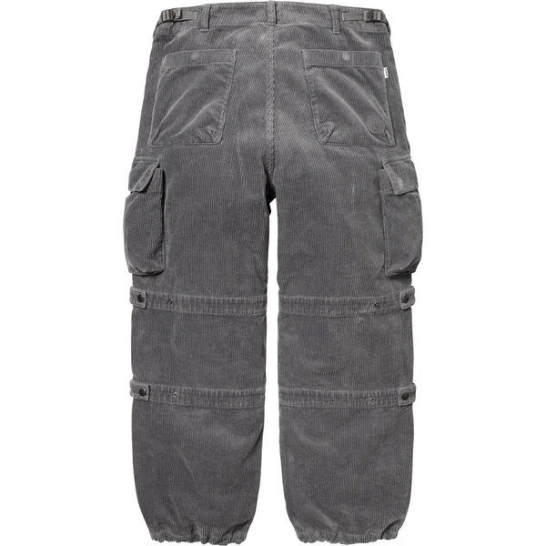 Supreme GOODENOUGH Corduroy Military Pant - Grey (front)