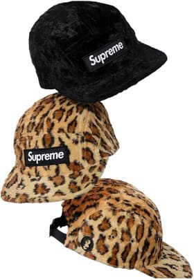 Supreme GOODENOUGH Crushed Rayon Pile Camp Cap