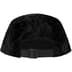 Supreme GOODENOUGH Crushed Rayon Pile Camp Cap - Black (front)