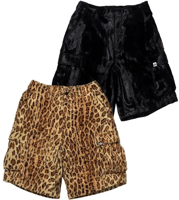 Supreme GOODENOUGH Crushed Rayon Pile Cargo Short - Product Image