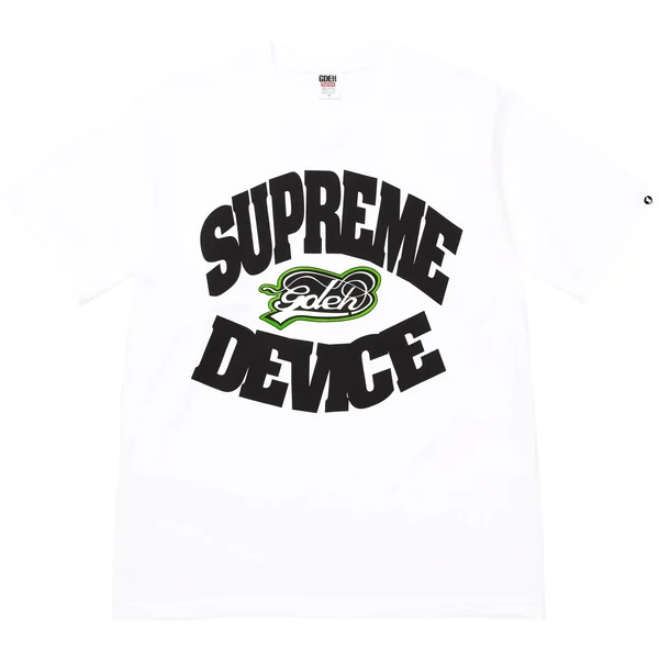 Supreme GOODENOUGH Device Tee - White (front)