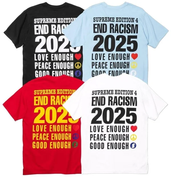 Supreme GOODENOUGH End Racism Tee - Product Image