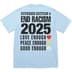 Supreme GOODENOUGH End Racism Tee - Powder Blue (front)