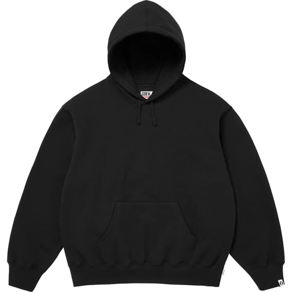Supreme GOODENOUGH Hooded Sweatshirt - Black (front)