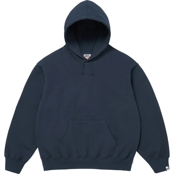 Supreme GOODENOUGH Hooded Sweatshirt - Navy (front)