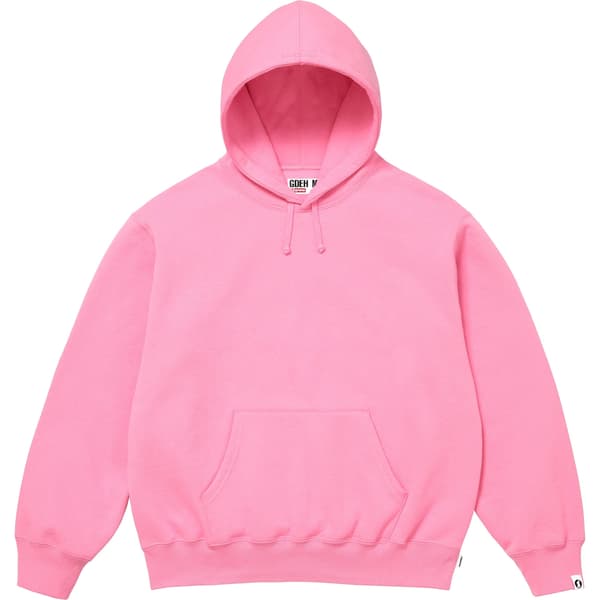 Supreme GOODENOUGH Hooded Sweatshirt - Pink (front)
