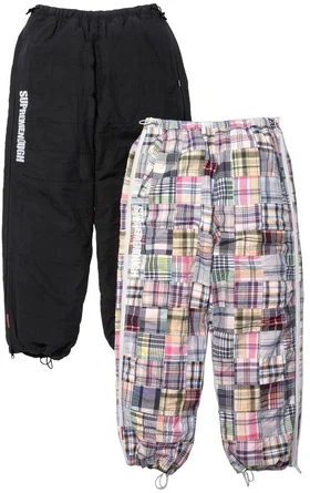 Supreme GOODENOUGH Patchwork Madras Full Zip Track Pant