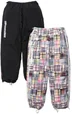 Supreme GOODENOUGH Patchwork Madras Full Zip Track Pant - Product Image