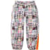 Supreme GOODENOUGH Patchwork Madras Full Zip Track Pant - Multicolor (front)