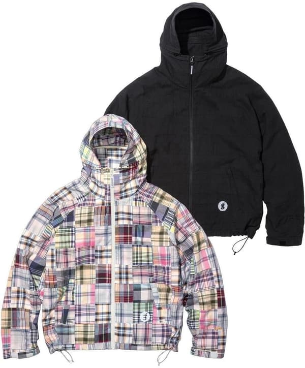 Supreme GOODENOUGH Patchwork Madras Hooded Jacket - Product Image