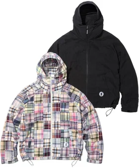 Supreme GOODENOUGH Patchwork Madras Hooded Jacket