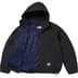 Supreme GOODENOUGH Patchwork Madras Hooded Jacket - Black (front)