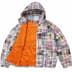 Supreme GOODENOUGH Patchwork Madras Hooded Jacket - Multicolor (front)