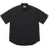 Supreme GOODENOUGH Patchwork Madras S/S Shirt - Black (front)