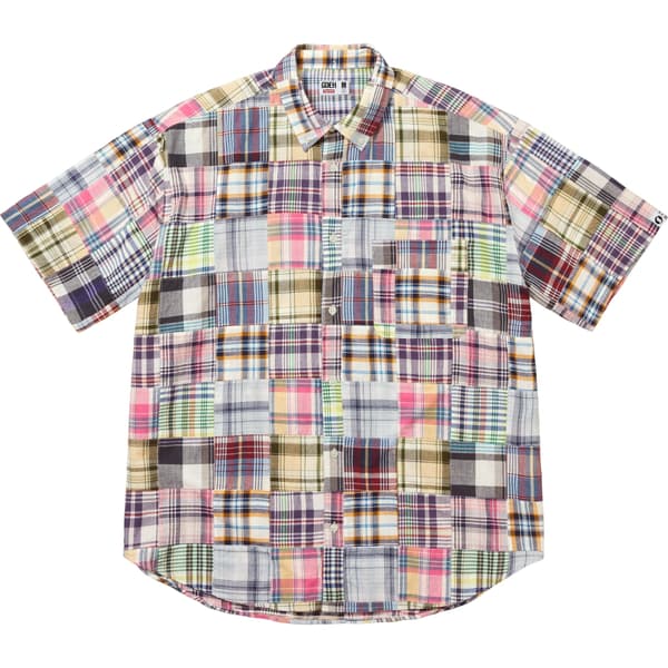 Supreme GOODENOUGH Patchwork Madras S/S Shirt - Multicolor (front)