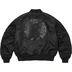 Supreme GOODENOUGH Reversible MA-1 - Black (front)