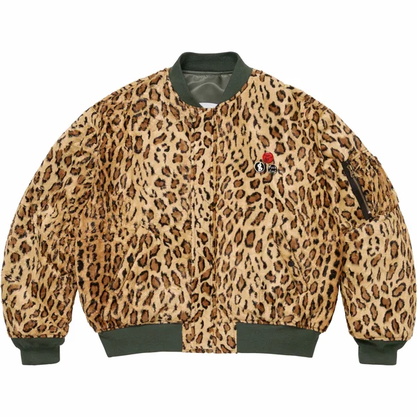 Supreme GOODENOUGH Reversible MA-1 - Olive (front)