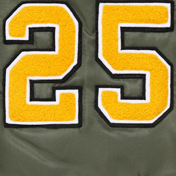 Supreme GOODENOUGH Reversible MA-1 - Olive (front)