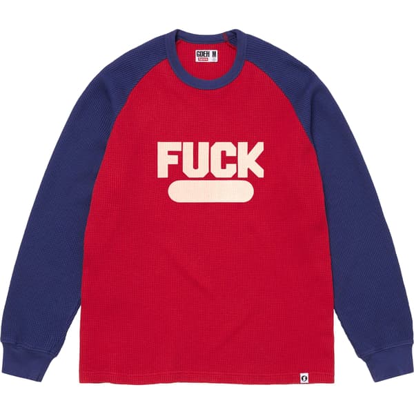 Supreme GOODENOUGH Thermal - Red (front)