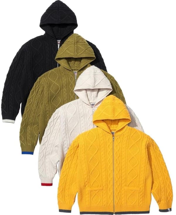 Supreme GOODENOUGH Zip Up Hooded Sweater - Product Image
