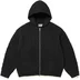 Supreme GOODENOUGH Zip Up Hooded Sweater - Black (front)