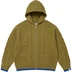 Supreme GOODENOUGH Zip Up Hooded Sweater - Olive (front)