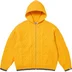 Supreme GOODENOUGH Zip Up Hooded Sweater - Yellow (front)